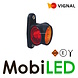 Vignal Vignal End outline markeerlamp rood/wit/amber 12-24V E-keur