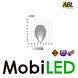 ABL ABL  Lampe de travail compacte carrée 29W 2000 lumens Man