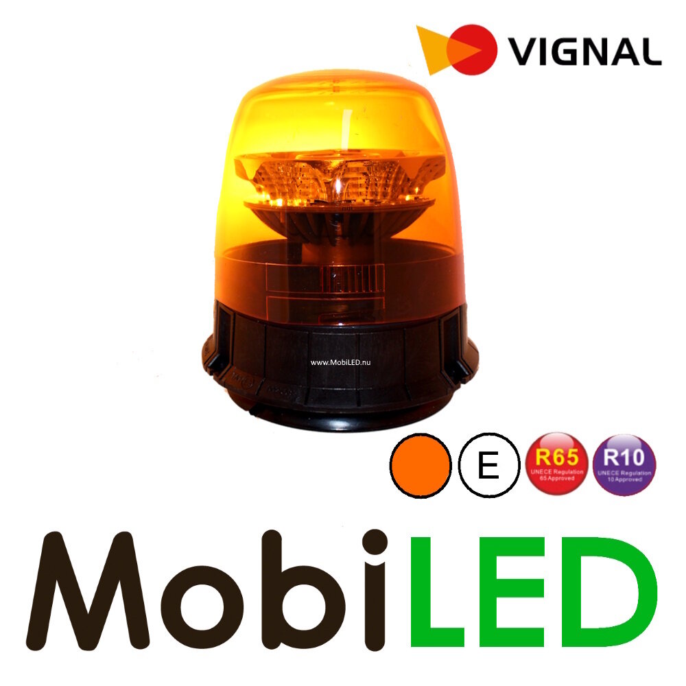 Vignal Vignal Gyrophare Tautus ambre aimant E-marque