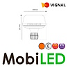 Vignal Vignal Balise rotative Pegasus lentille ambre montage din E-marque Vignal Vignal Balise rotative Pegasus lentille ambre montage din E-marque