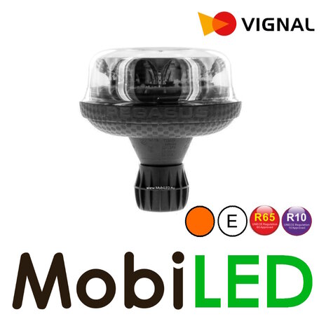 Vignal Vignal Balise rotative Pegasus lentille claire  montage din E-marque