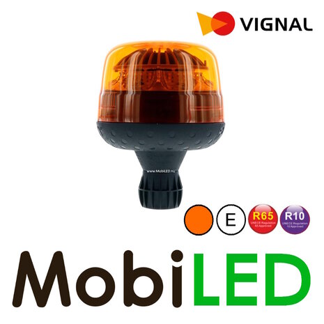Vignal Vignal Balise rotative Galaxy lentille ambre montage din E-marque Vignal Vignal Balise rotative Galaxy lentille ambre montage din E-marque