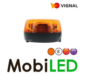Vignal Beacon Atlas amber lens fixed mounting