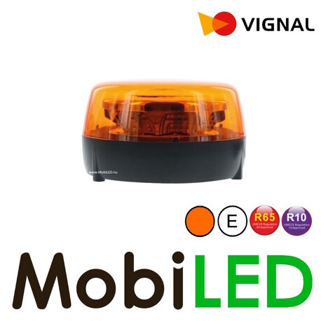 Vignal Vignal Beacon Atlas amber lens fixed mounting E-mark