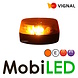 Vignal Vignal Balise rotative Atlas  lentille ambre montage fixe E-marque