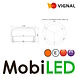 Vignal Vignal Balise rotative Atlas  lentille ambre montage fixe E-marque