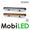 Strands Strands Siberia XPA avec feu de position ambre/blanc SR 22 pouces E-marque Strands Strands Siberia XPA avec feu de position ambre/blanc SR 22 pouces E-marque