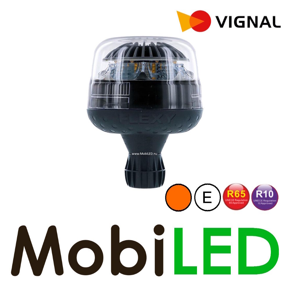Vignal Vignal Balise rotative Galaxy lentille claire montage din E-marque