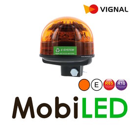 Vignal Ecologische zwaailamp dubbel flits amber din montage