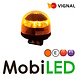 Vignal Vignal Ecologische zwaailamp dubbel flits amber din montage E-keur
