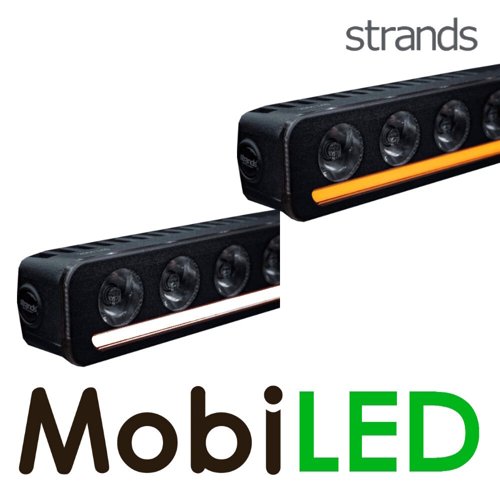 Strands Strands Nuuk D-Line LED bar 20 inch E-keur Strands Strands Nuuk D-Line LED bar 20 inch E-keur