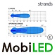 Strands Strands Nuuk D-Line LED bar 20" E-mark