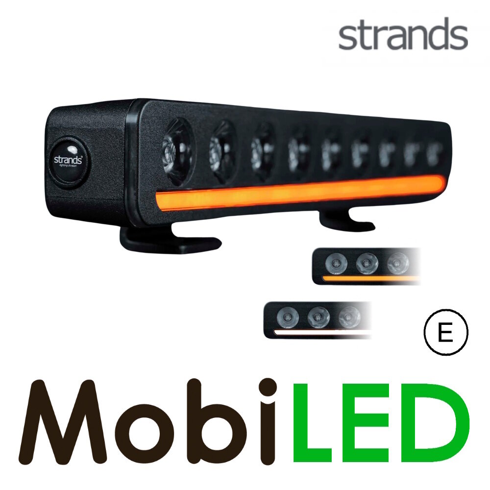 Strands Strands Nuuk D-Line LED bar 10 inches E-mark Strands Strands Nuuk D-Line LED bar 10 inches E-mark