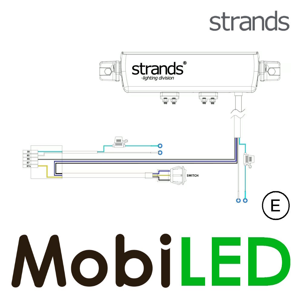 Strands Strands Skylord barre LED 10" E-marque Strands Strands Skylord barre LED 10" E-marque