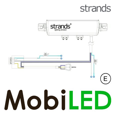 Strands Strands Skylord LED bar 10" E-mark