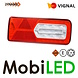 Vignal Vignal Achterlicht 5 functies en reflector 24V 7-pin bajonet rechts E-keur