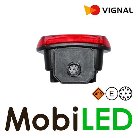 Vignal Vignal Rear light 5 functions and reflector 24V 7-pin bayonet right E-mark