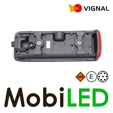 Vignal Vignal Rear light 5 functions and reflector 24V 7-pin bayonet right E-mark