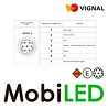 Vignal Vignal Rear light 5 functions licenseplate 24V 7-pin bayonet left E-mark Vignal Vignal Rear light 5 functions licenseplate 24V 7-pin bayonet left E-mark