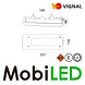 Vignal Vignal Rear light 5 functions licenseplate 24V 7-pin bayonet left E-mark
