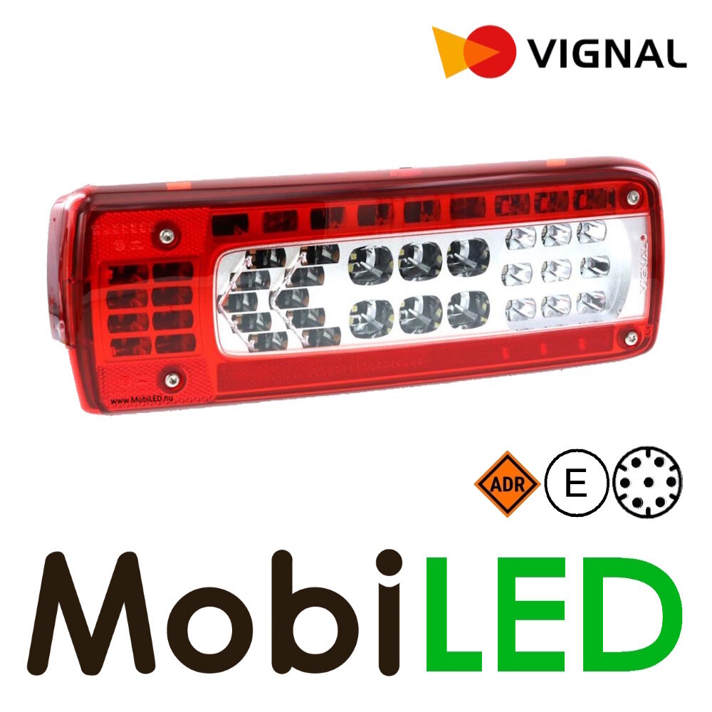 Vignal Vignal Set rear lights 5 functions 24V 7-pin bayonet E-mark