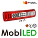 Vignal Vignal Set achterlichten 5 functies 24V 7-pin bajonet kenteken E-keur