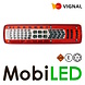 Vignal Vignal Rear light 5 functions and reflector 24V 7-pin bayonet right E-mark