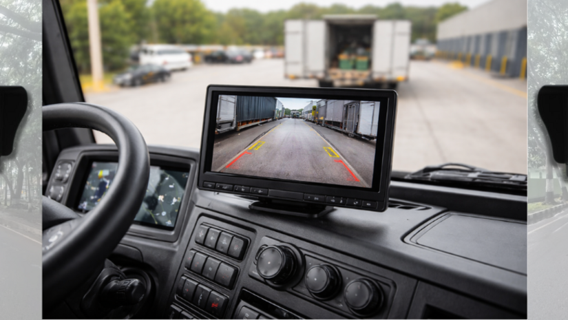 Achteruitrijcamera’s voor transport en agri