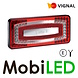 Vignal Vignal Rear light 5 functions and reflector universal E-mark