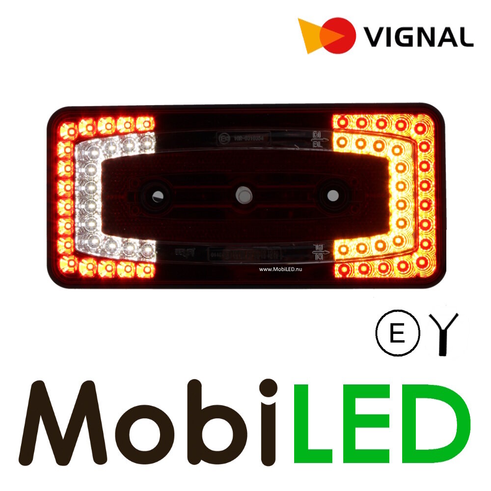 Vignal Vignal Rear light 5 functions and reflector universal E-mark