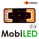 Vignal Vignal Rear light 5 functions and reflector universal E-mark