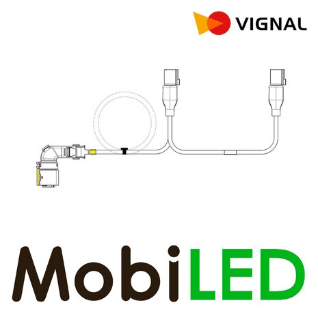Vignal Vignal Wiring harness for 2 left LCR19 lights Schmitz