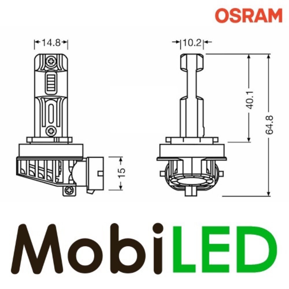 OSRAM OSRAM H8/H9/H11/H16 (PGJ19-1/2/3) LEDriving-HL easy gen2