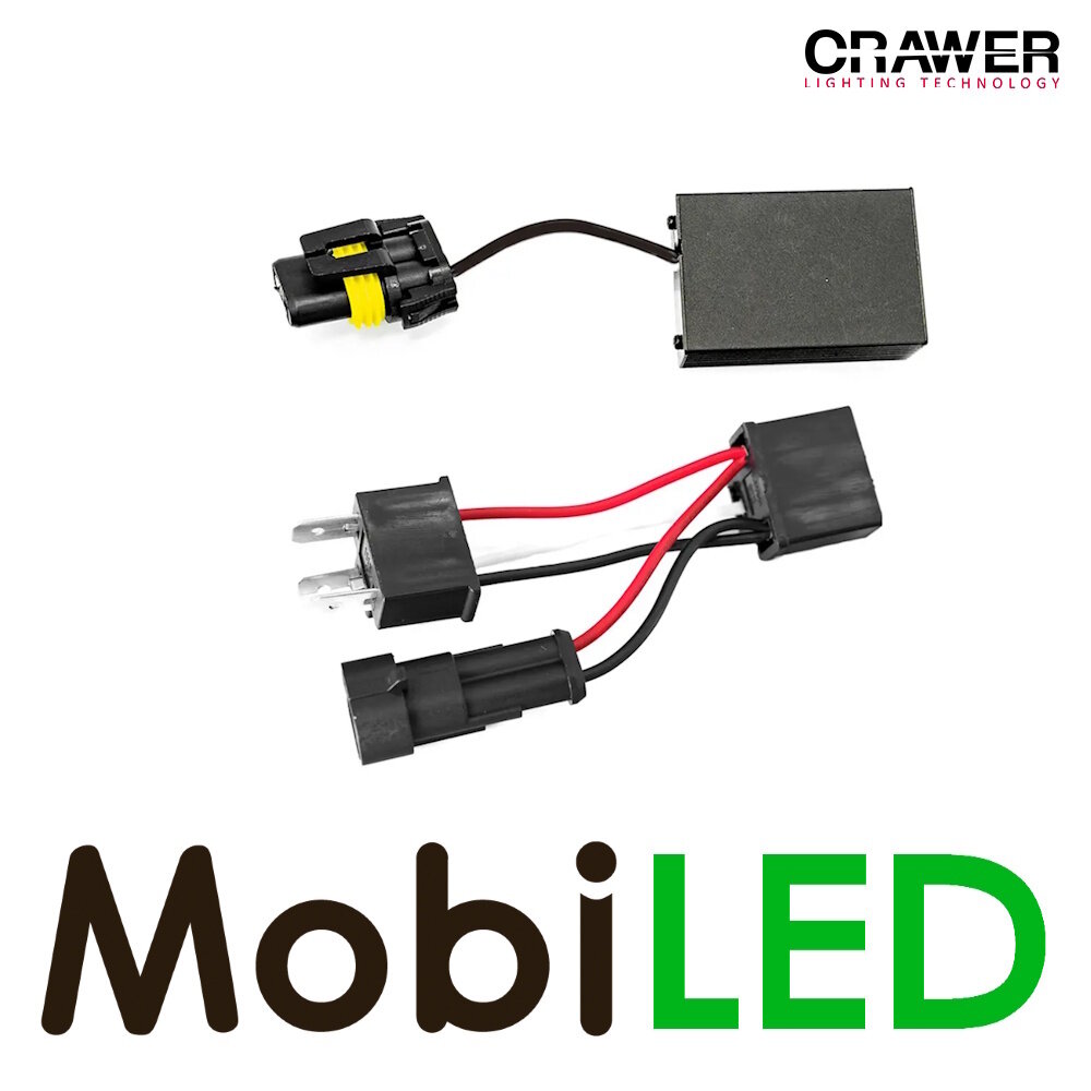 Crawer Résistance Canbus avec adaptateur H4 pour KL228 Crawer Résistance Canbus avec adaptateur H4 pour KL228