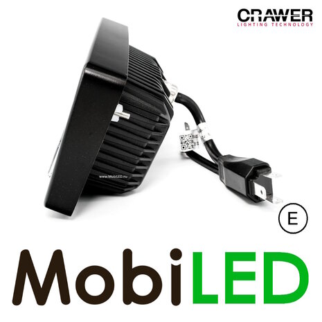 Crawer Crawer Tracteur LED phare encastré H4 E-marque