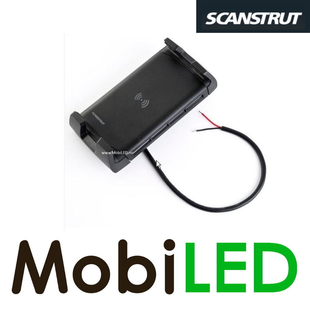 Scanstrut Draadloze outdoor telefoonhouder en snellader 15W