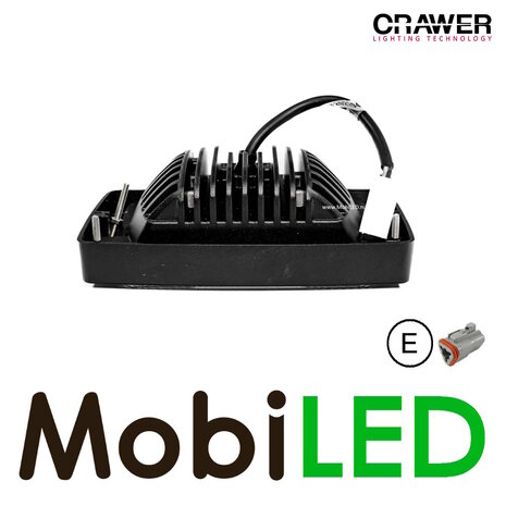 Crawer Crawer Inbouw werklamp Fendt rechthoek 40W E-keur