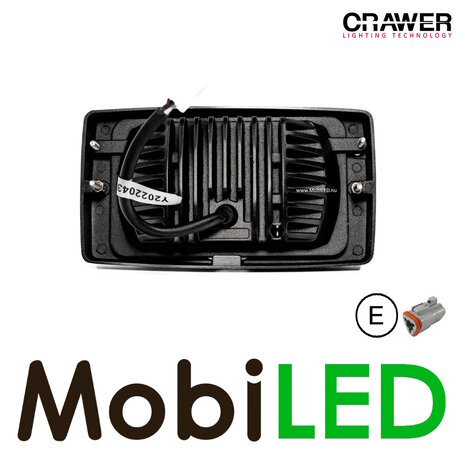 Crawer Crawer Inbouw werklamp Fendt rechthoek 40W E-keur