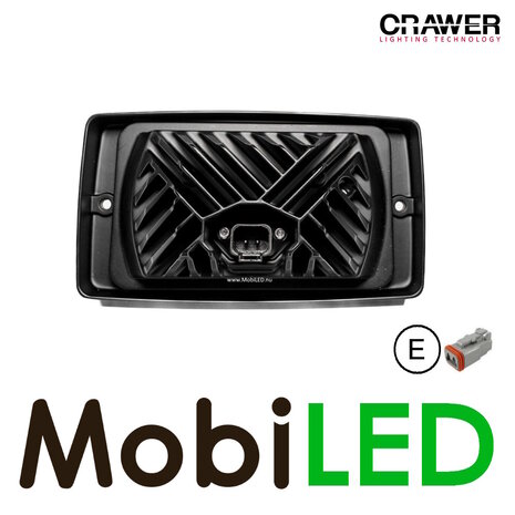 Crawer Crawer Rectangular Recessed Worklight 60W E-mark Crawer Crawer Rectangular Recessed Worklight 60W E-mark