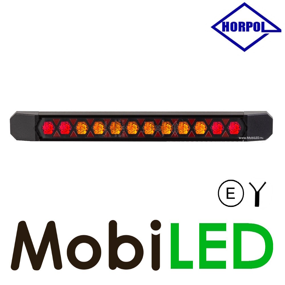 HORPOL Horpol Achterlicht Lizard 3 functies 5 meter kabel E-keur
