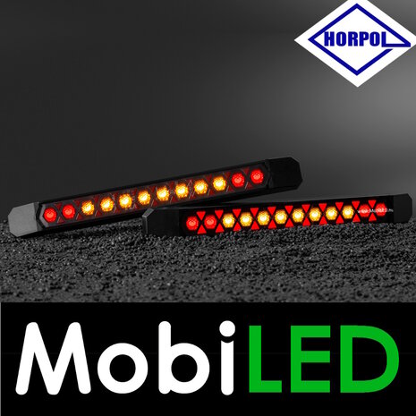 HORPOL Horpol Achterlicht Lizard 3 functies 5 meter kabel E-keur