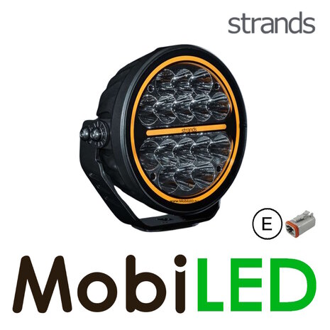 Strands Strands Siberia XPA Driving Light 7″ feu de position ambre/blanc