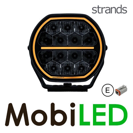 Strands Strands Big Energy Driving Light 7″ feu de position ambre/blanc 2.0 E-marque