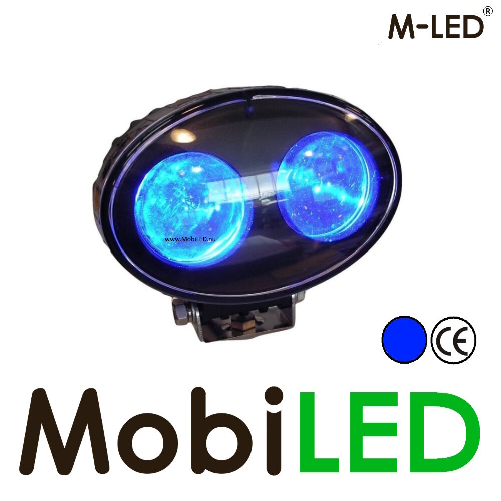 M-LED M-LED Blue spot veiligheidslamp E-keur M-LED M-LED Blue spot veiligheidslamp E-keur