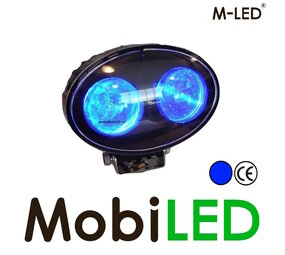 M-LED M-LED Feu de projecteur sécurité Bleu