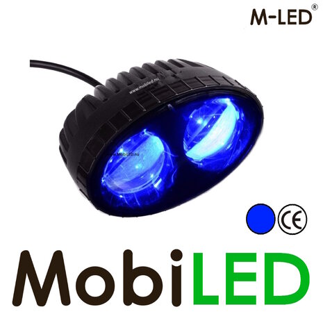 M-LED M-LED Blue spot veiligheidslamp E-keur M-LED M-LED Blue spot veiligheidslamp E-keur