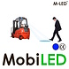 M-LED M-LED Blue spot veiligheidslamp E-keur M-LED M-LED Blue spot veiligheidslamp E-keur