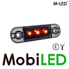M-LED M-LED Markering slim line dark look amber/rood E-keur 12-24 volt M-LED M-LED Markering slim line dark look amber/rood E-keur 12-24 volt