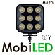 M-LED M-LED Lampe de travail série Black modèle Edge 65W E-marque cable