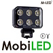 M-LED M-LED Work Light Black series Edge model 40W E-mark cabel